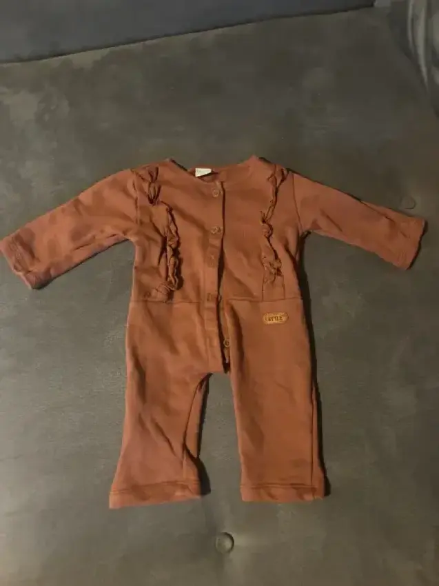 LITTLE Strampler BRAUN - 2 MAL GETRAGEN