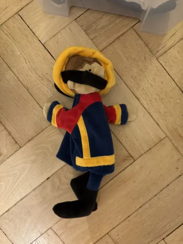 Sigikit Handpuppe Feuerwehrmann