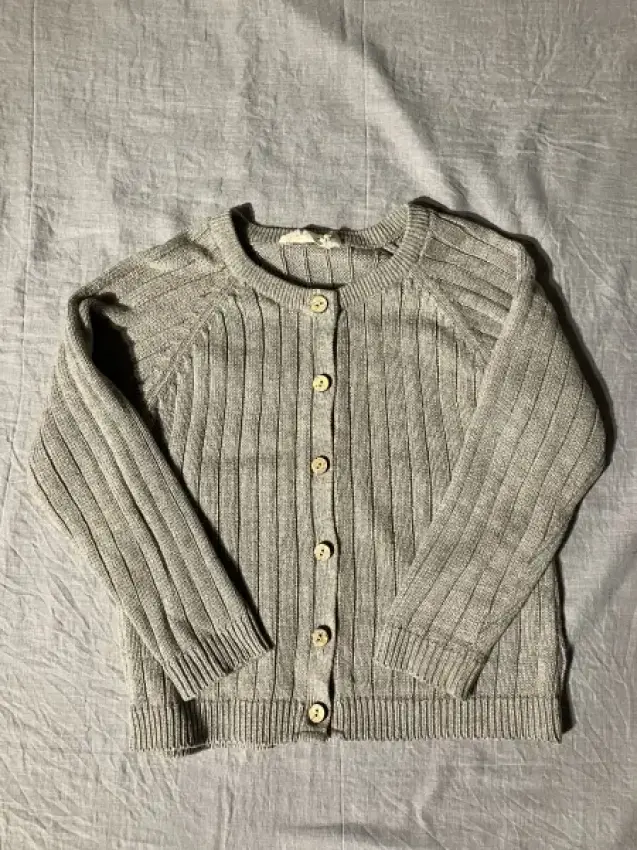 Baldvinsson Cardigan grau 92/98