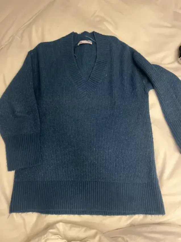 Zara Pullover Petroleum 