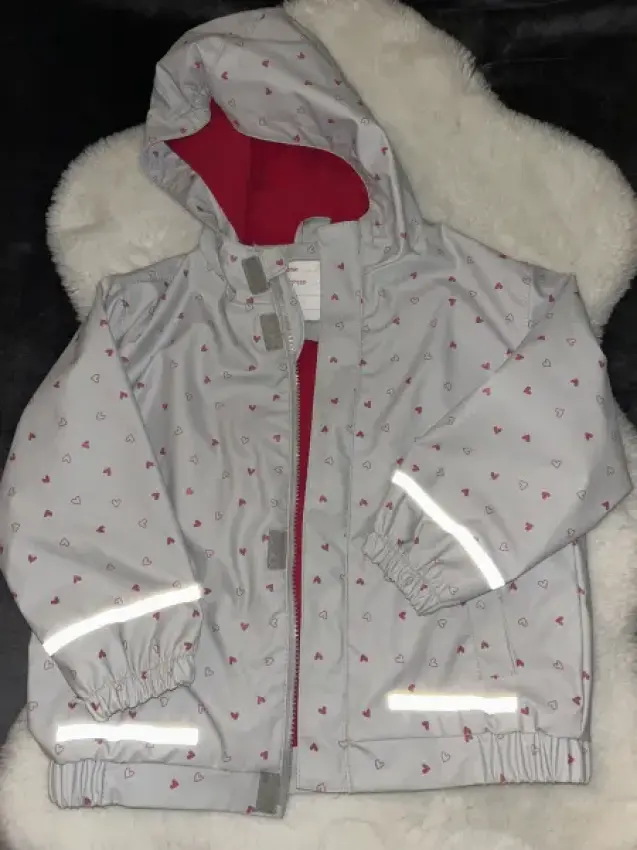 Gefütterte Regenjacke