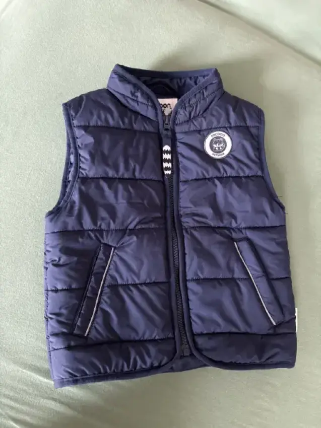 Racoon Weste blau 104