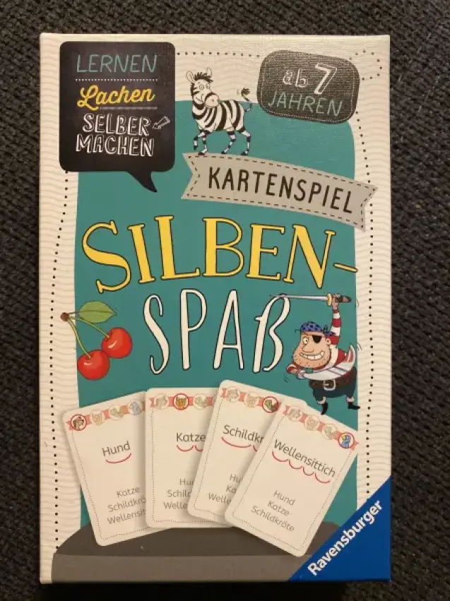 Ravensburger Kartenspiel Silbenspass
