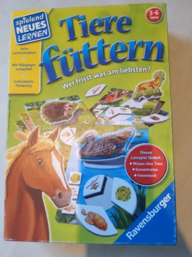 Spiel Tiere füttern 