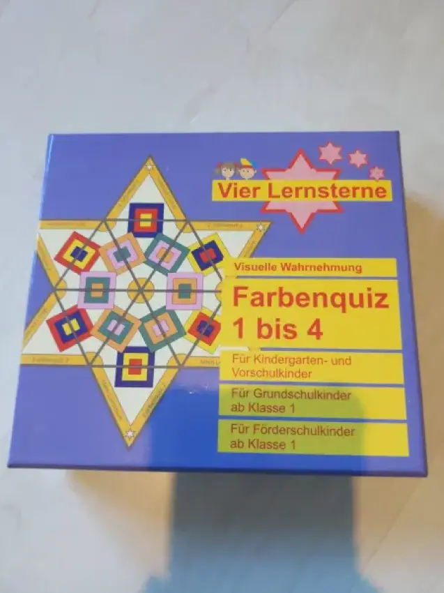 Spiel Farben-Quiz 1 bis 4