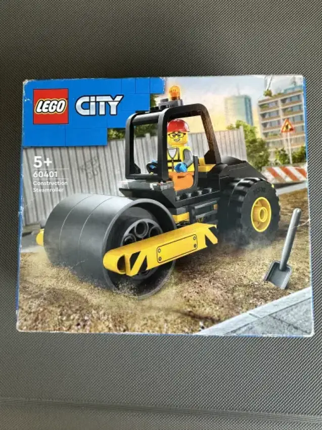 LEGO City 60401 Straßenwalze, Planierraupe