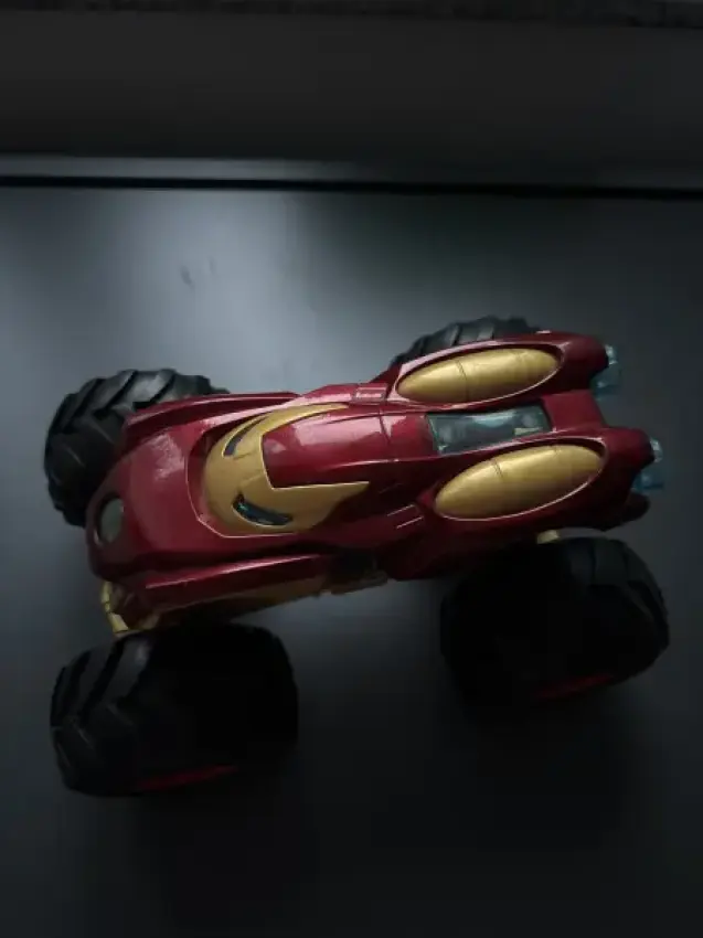 Hoot Wheels Iron Man Monster Truck