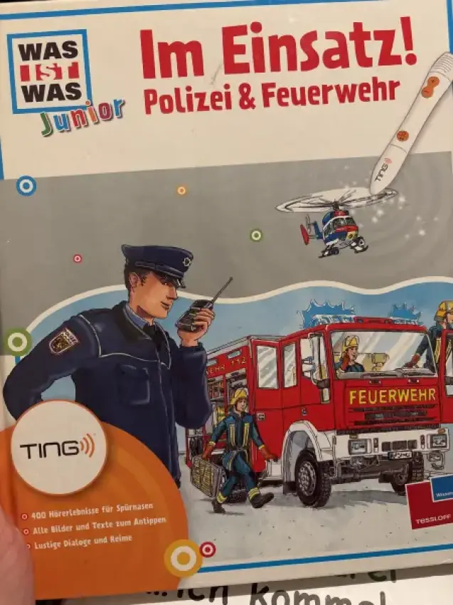 Was ist was Buch: Polizei & Feuerwehr