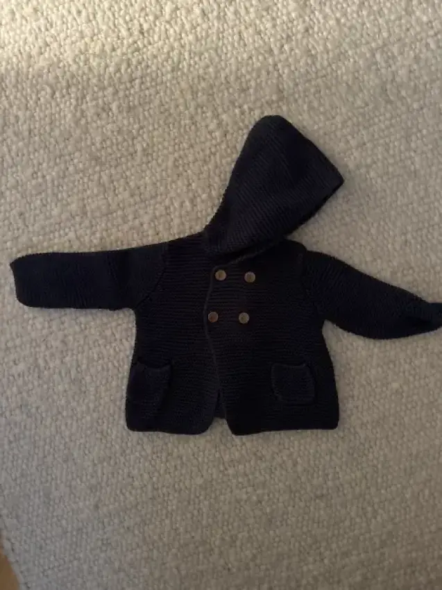 Zara Strickjacke mit Kaputze