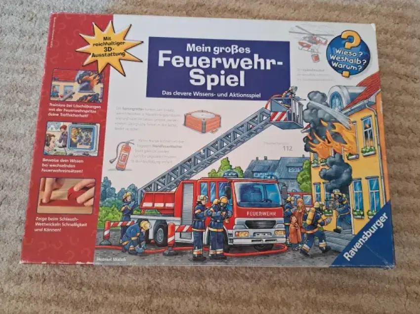 Wieso? Weshalb?Warum? Feuerwehr Spiel