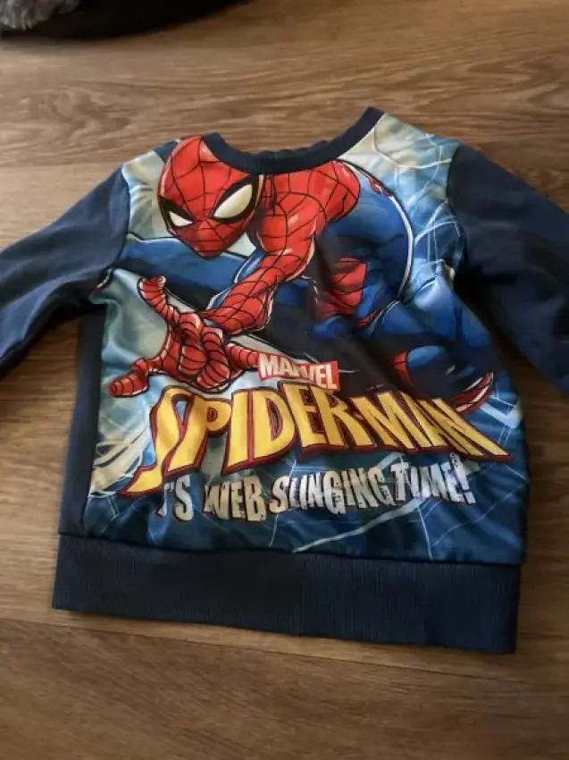 Marvel Spiderman Pullover blau