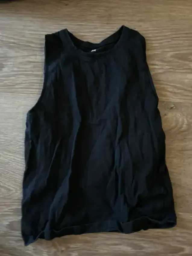 H&M Muskelshirt schwarz