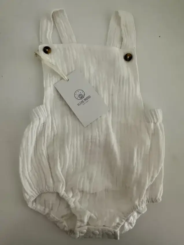 Peto Weiß Baumwolle 6-9m