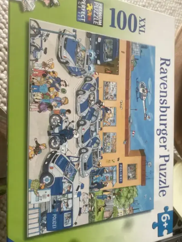 Puzzle Polizei 100 Teile