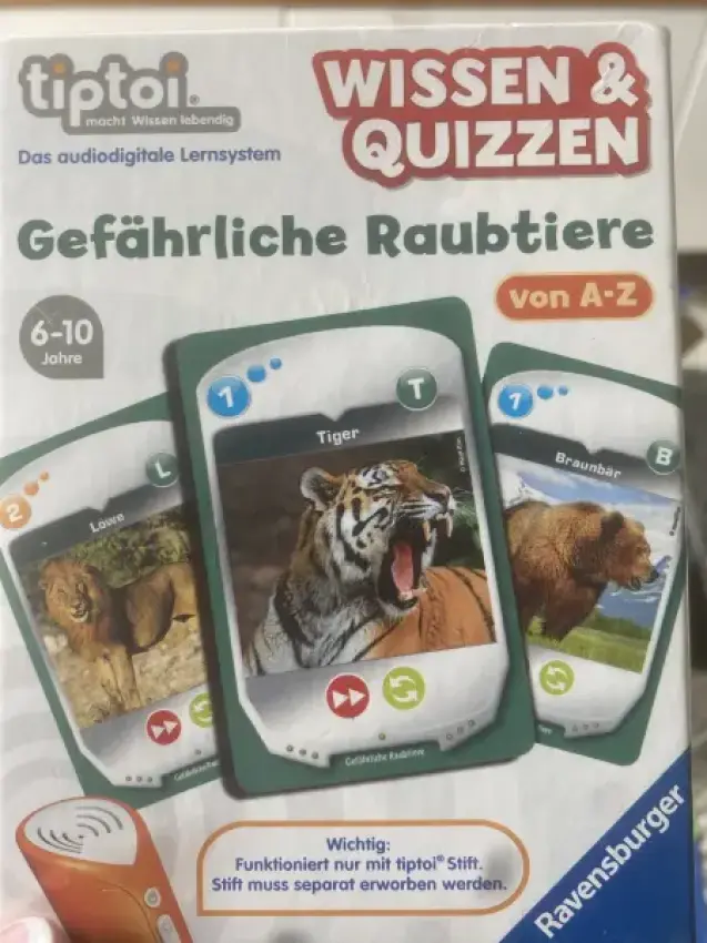 Tiptoi wissen & Quizzen