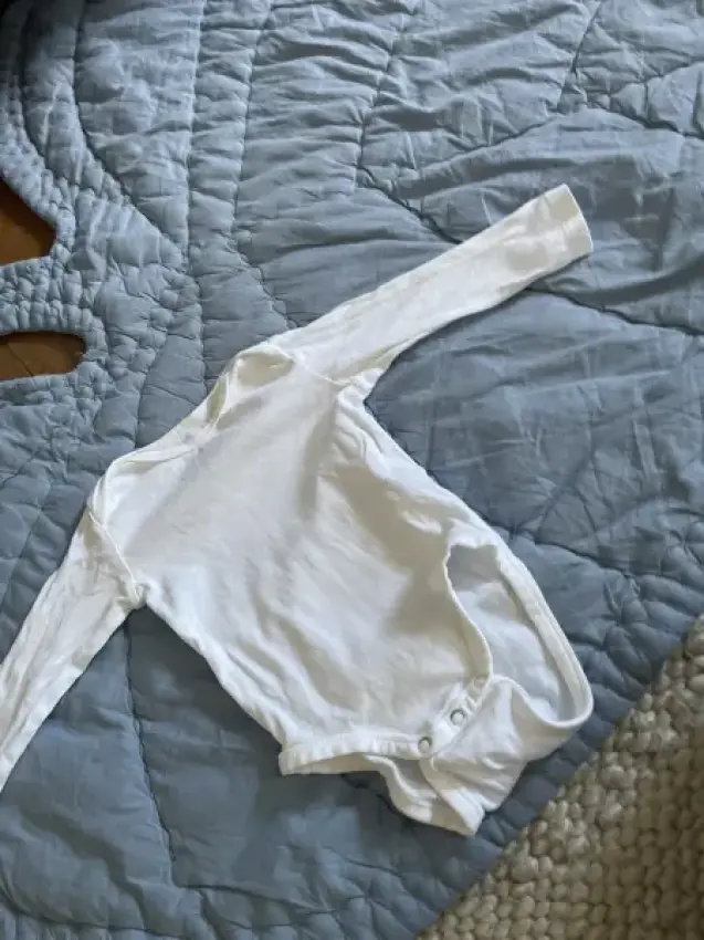 H&M Body weiß 68