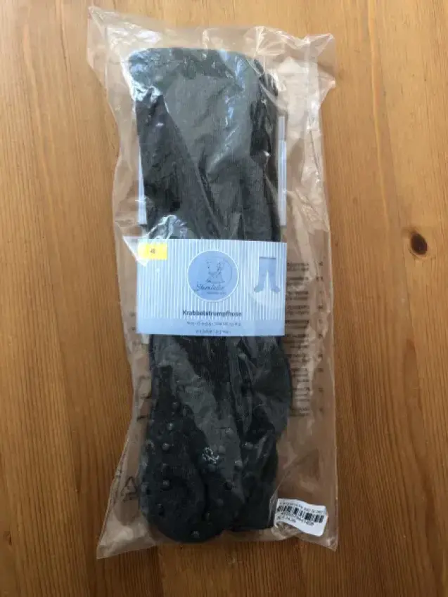 Krabbelstrumpfhose, Sterntaler, NEU grau