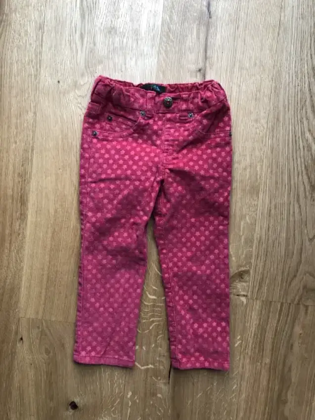Hose Tchibo pink mit Sterne Kord wie neu