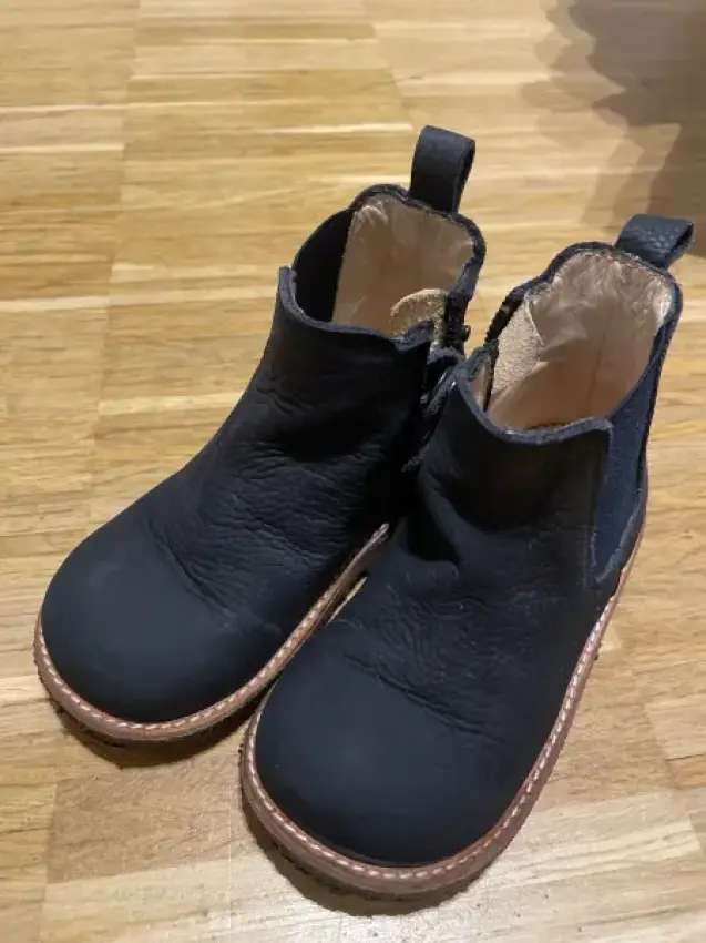 Blaue Stiefel