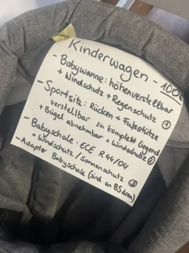 Kinderwagen all in 