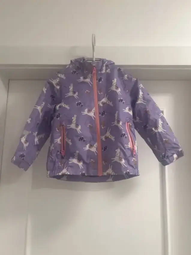 Regenjacke Alpakan lila NEU 