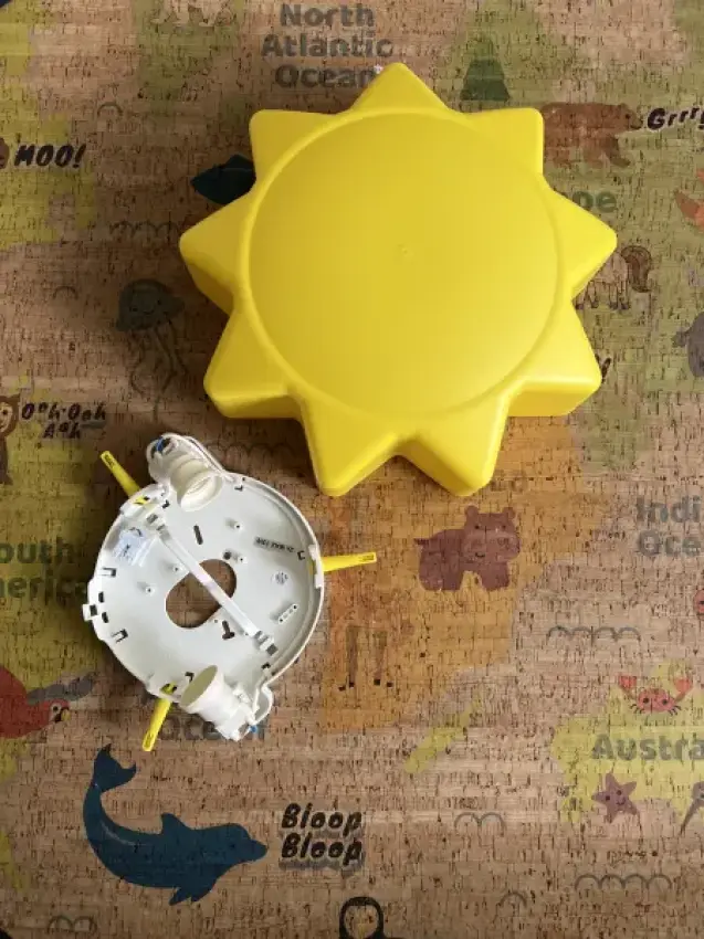 Deckenlampe (Sonne)