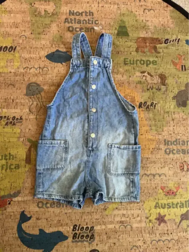 Latzhose in Jeans kurz „H&M“