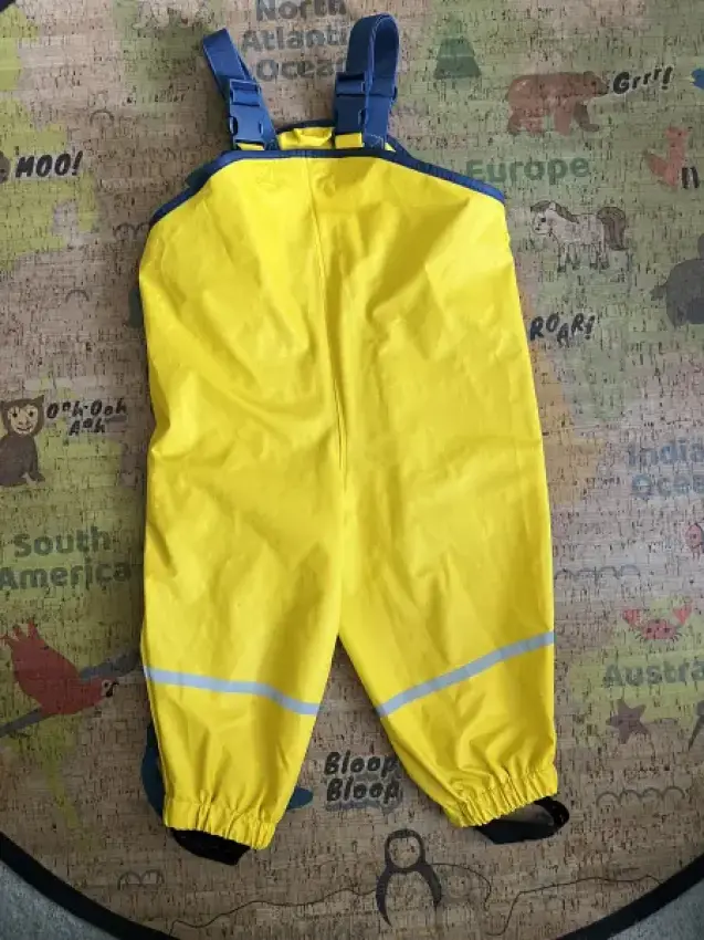 Regenhose gelb 