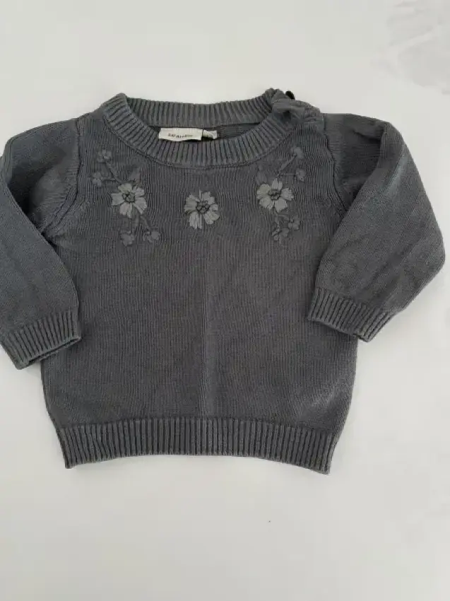 Strickpullover grau Lil‘atelier