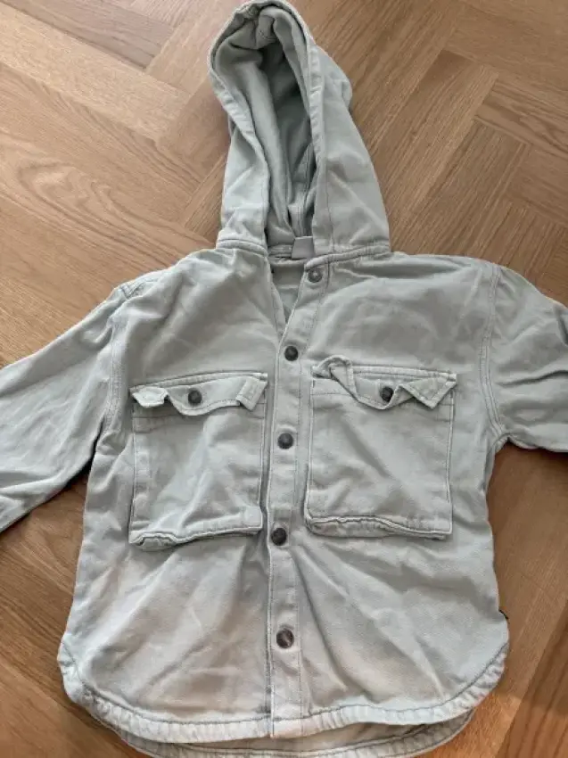 Overshirt Zara grün