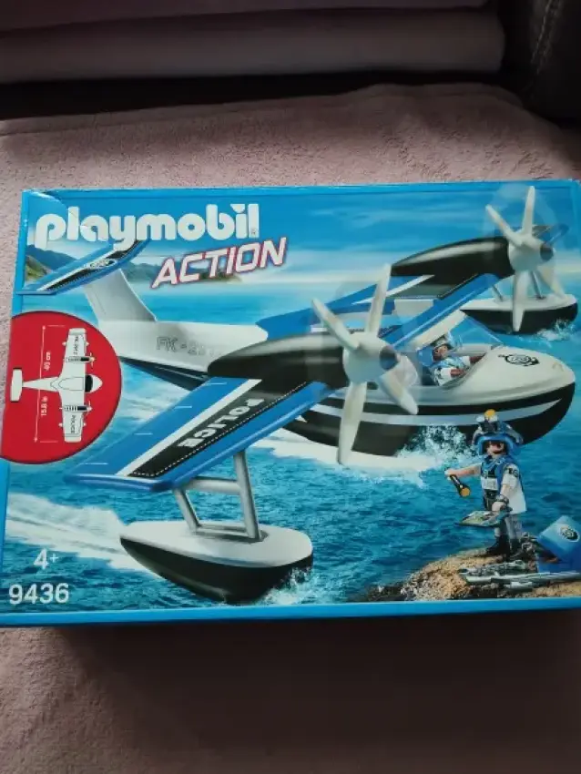 Playmobil Action Polizei Wasserflugzeug