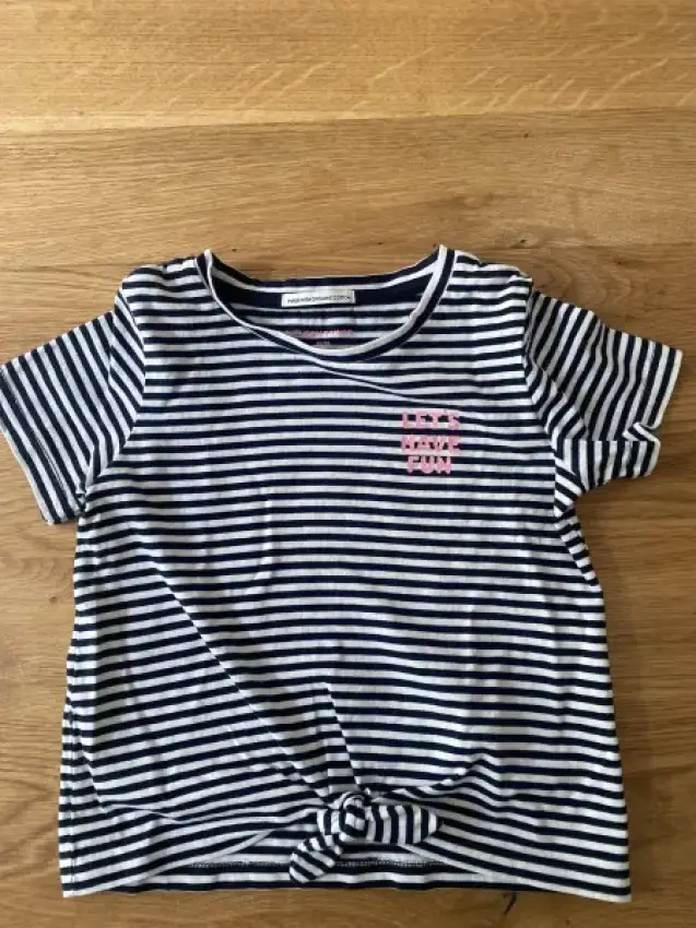 Shirt s/w gestreift