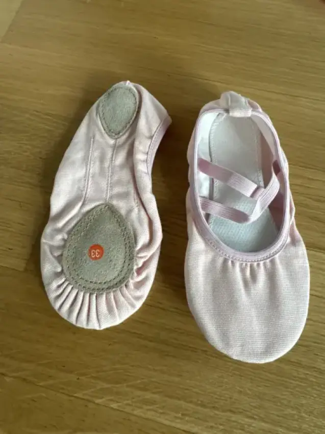 Balletschuhe rosa neu