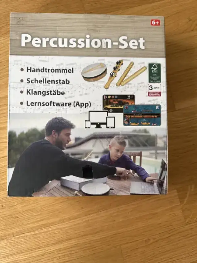 Percussion set Musik neu 