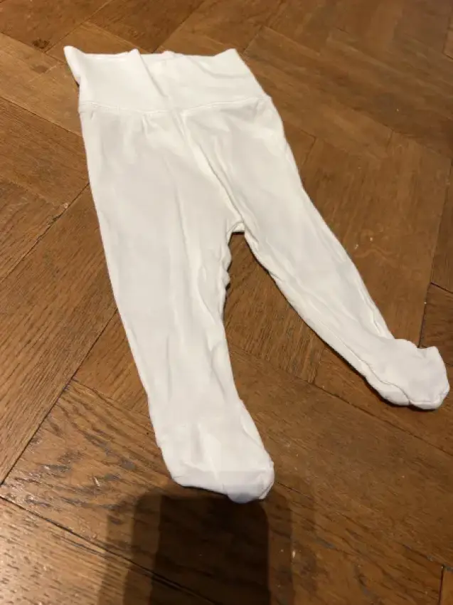 Hose mit Fuß weiß H&M
