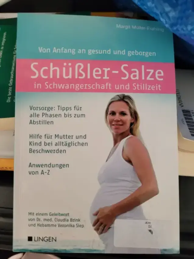 Buch Schüssel Salze in der Schwangerschaft