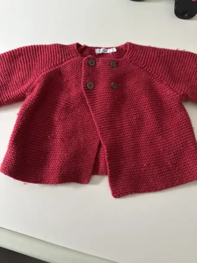 Boutchoup Strickjacke rot