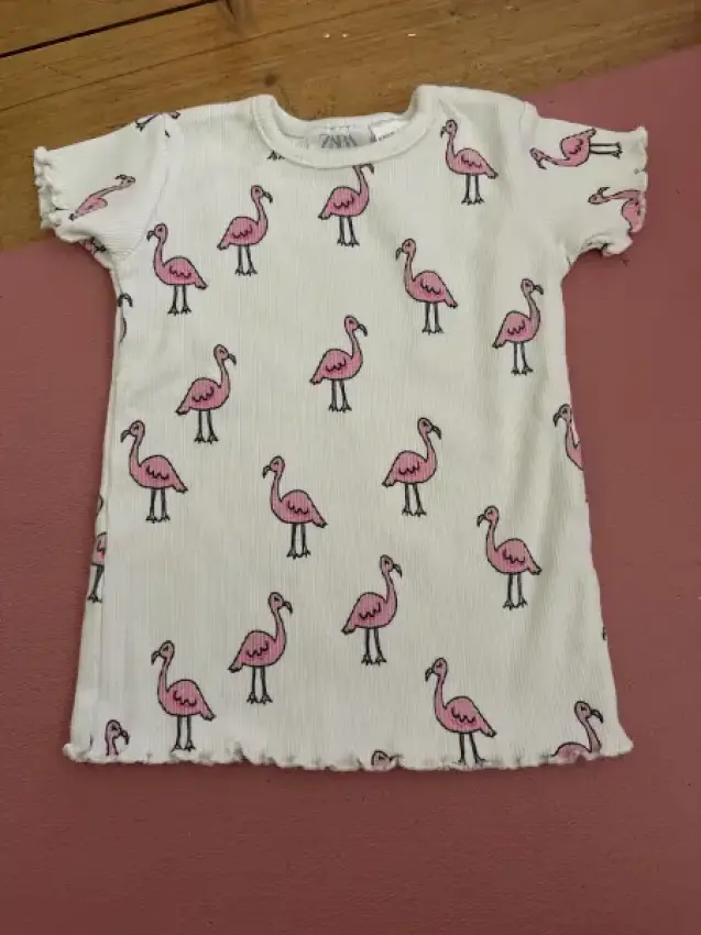 Zara Tshirt Flamingo