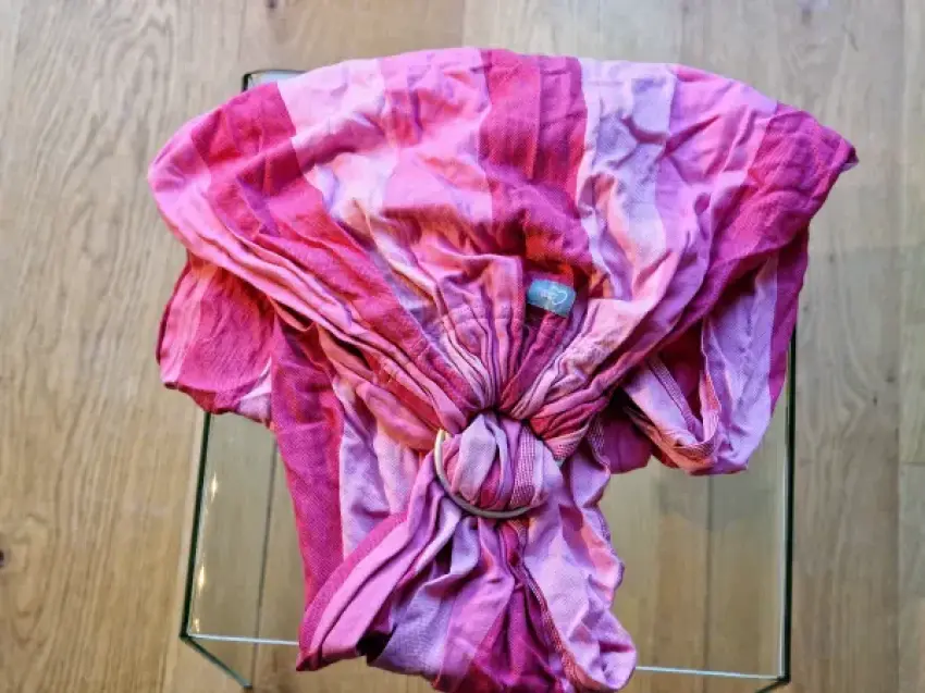 Hoppediz Ring-Sling, rosa-pink
