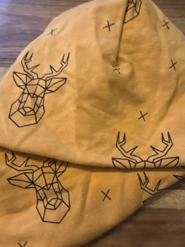 Mütze Schlauchschal Set senfgelb 