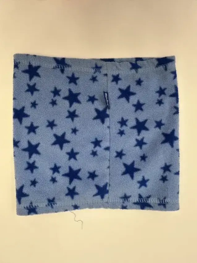 Playshoes Fleece-Loop/ Schal, blau mit Sternen