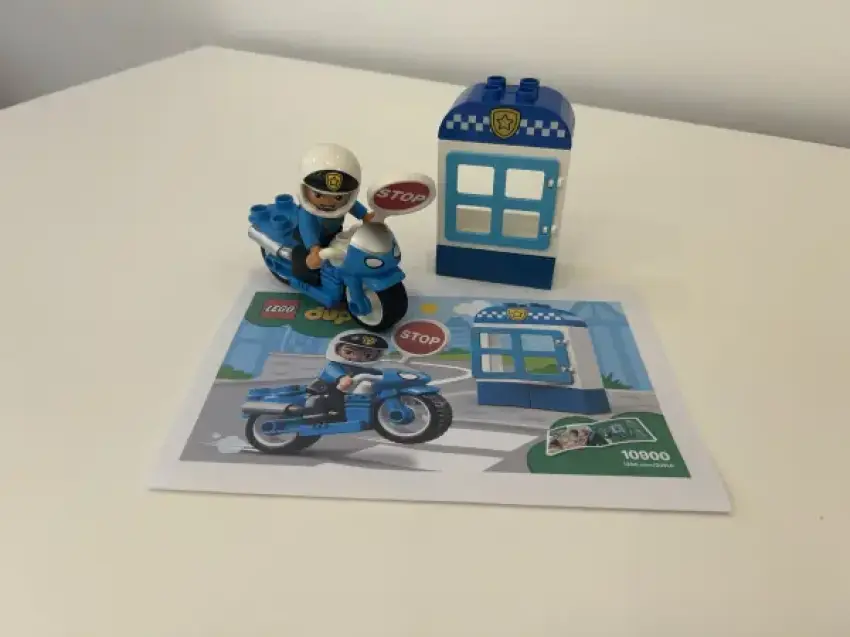 DUPLO Polizei Motorrad - 10900