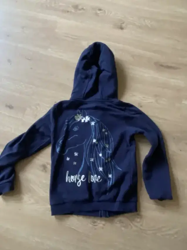 Sweatjacke Pferd 