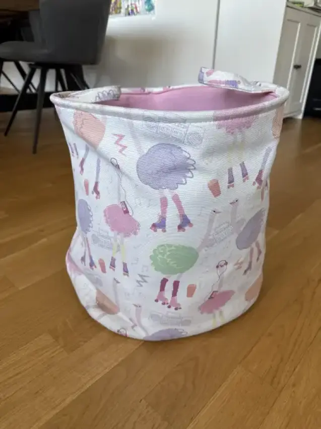 Aufbewahrungskorb rosa groß 