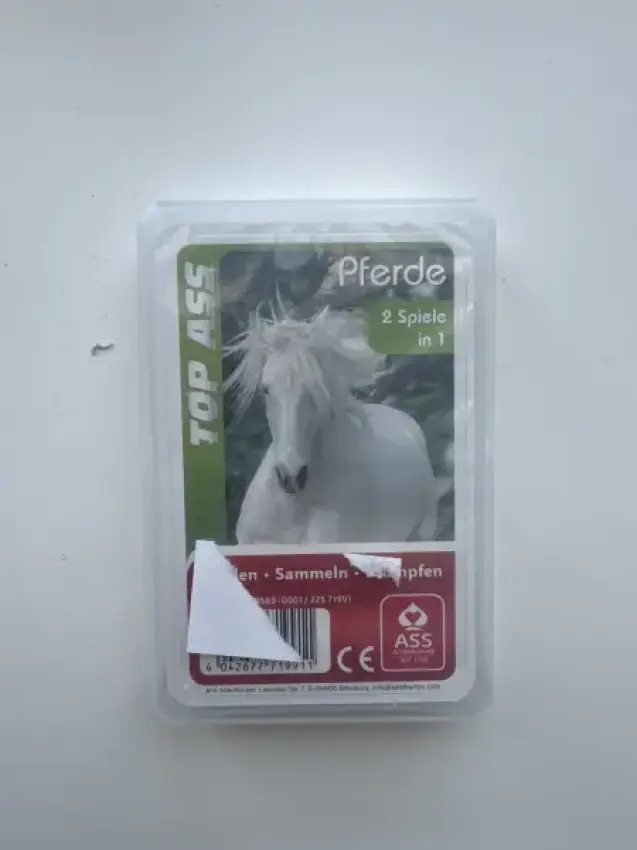 Kartenspiel, Pferde