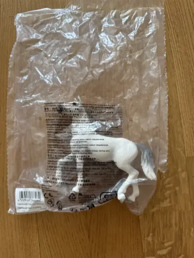 Schleich Pferd weis neu 