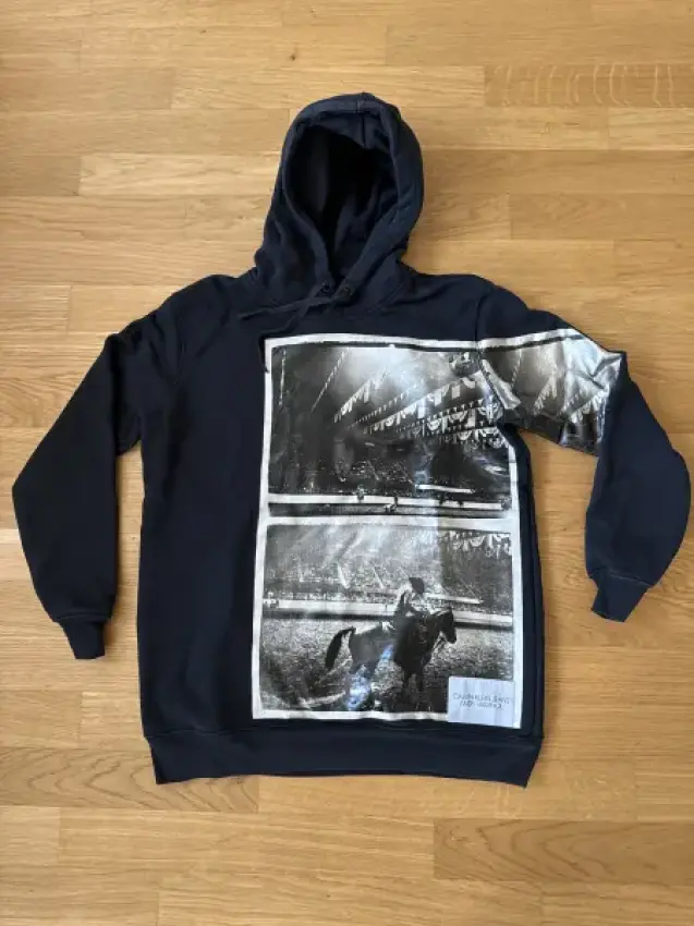 Hoodie Calvin Klein schwarz Silber
