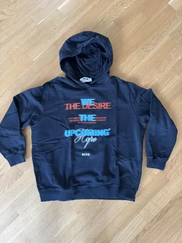 Hoodie, MSGM Schwarz 