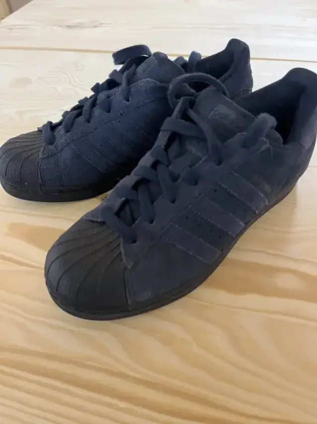 Adidas Allstars Velours Blau