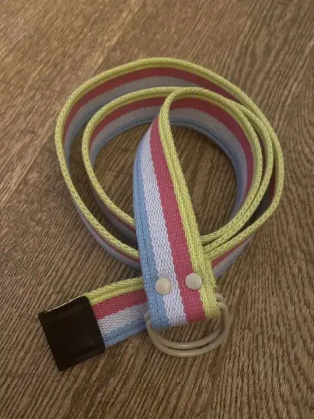 Nylon Gürtel bunt